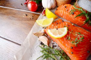 vitamin d, salmon, healthy food