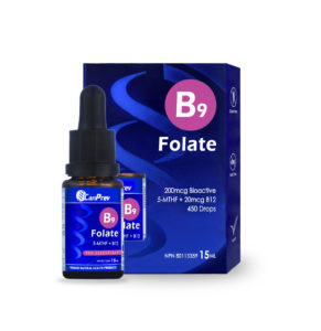 CanPrev B9 Folate Drops bottle