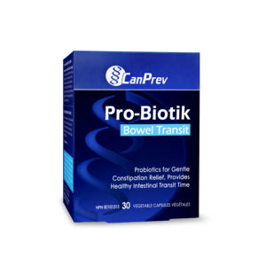 CanPrev Pro-Biotik Bowel Transit bottle