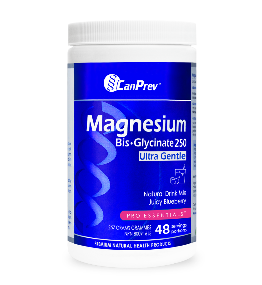 Magnesium Bis·Glycinate Drink Mix - Juicy Blueberry