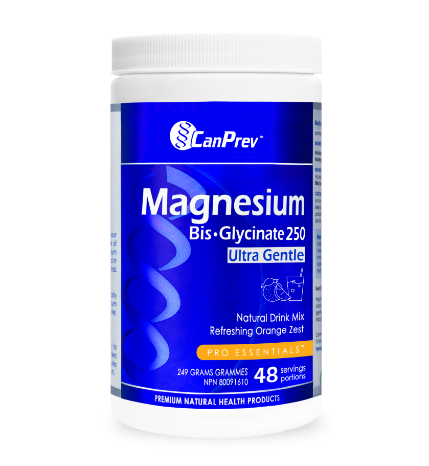 Magnesium Bis·Glycinate Drink Mix 249g - Refreshing Orange Zest