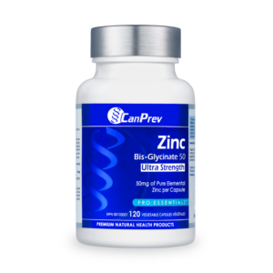 Zinc Bis-Glycinate 50 Ultra Strength 120 v-caps