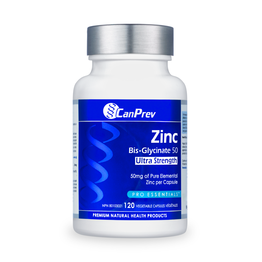 Zinc Bis-Glycinate 50 Ultra Strength 120 v-caps