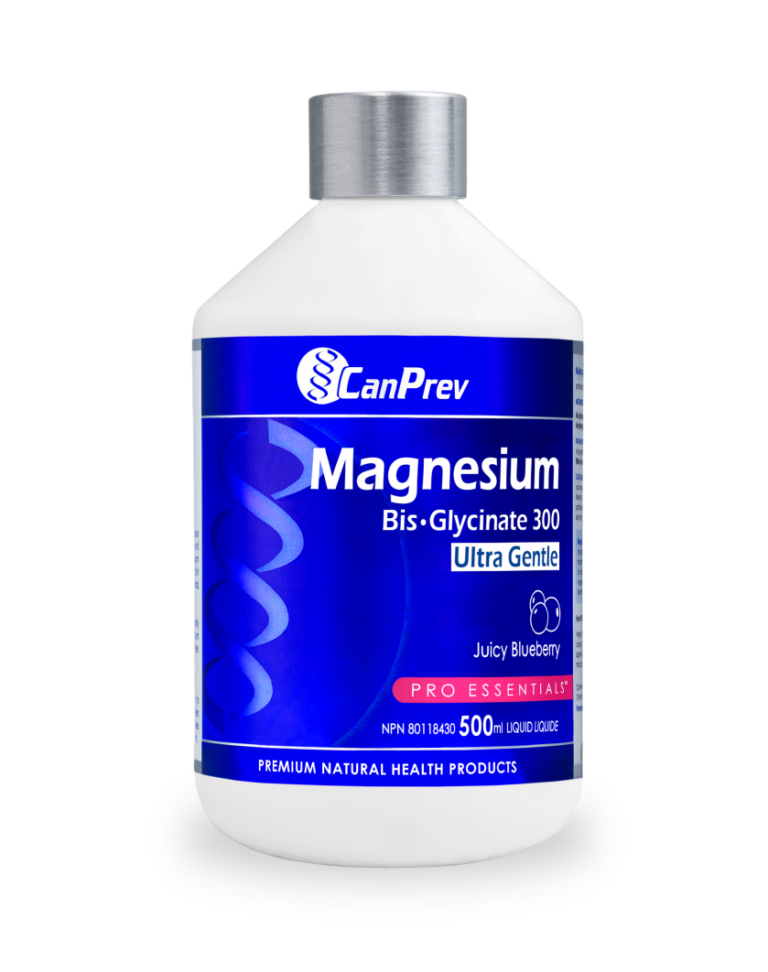 Magnesium Bis-Glycinate 300 Ultra Gentle - CanPrev Premium Health Products