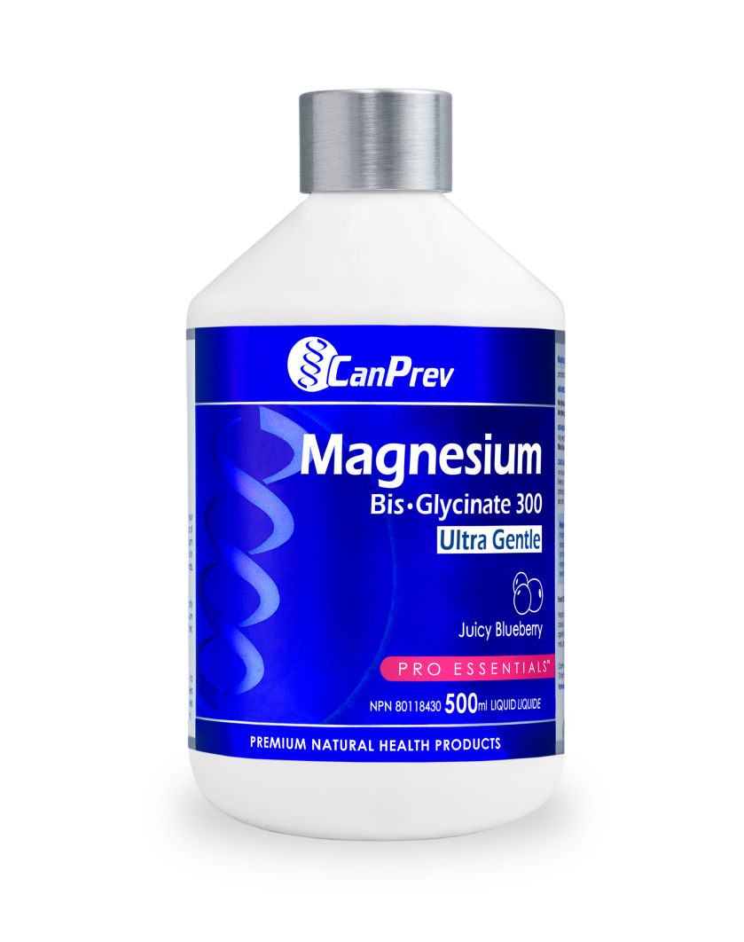 Magnesium Bis·Glycinate 300 Ultra Gentle Liquid 500ml - Juicy Blueberry