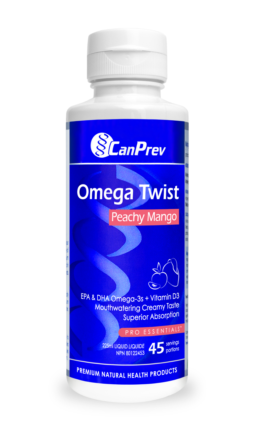 Omega Twist 225ml -Peachy Mango