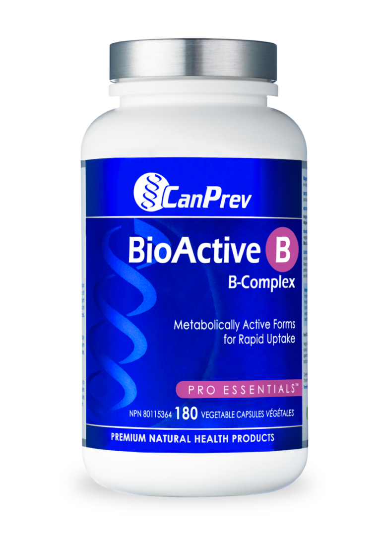 BioActive B 180 v-caps - CanPrev Premium Health Products
