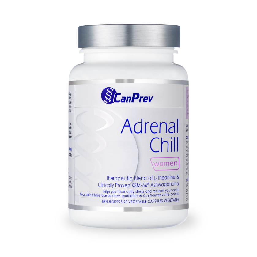 Adrenal Chill 90 v-caps - CanPrev Premium Health Products