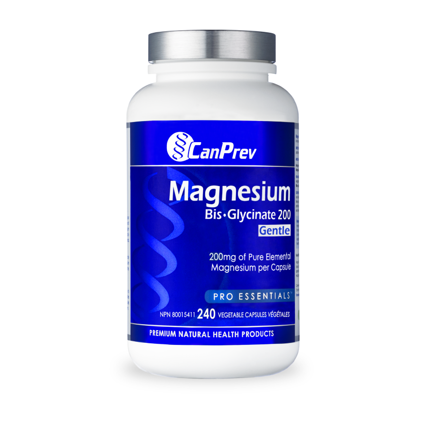 Magnesium Bis-Glycinate 200 Gentle 240 v-caps
