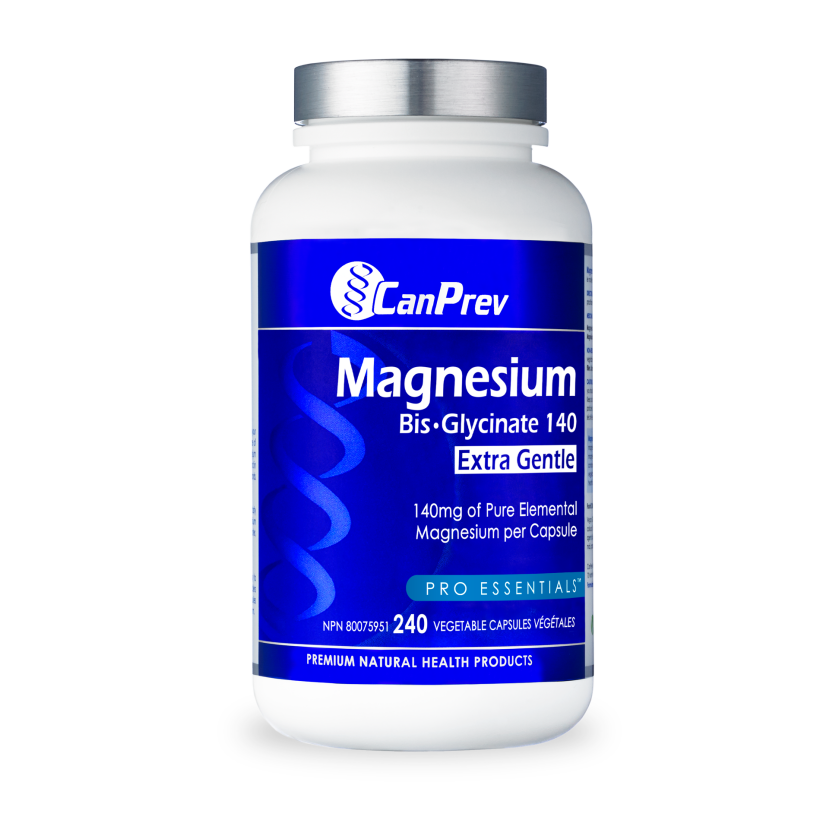Magnesium Bis-Glycinate 140 Extra Gentle 240 v-caps