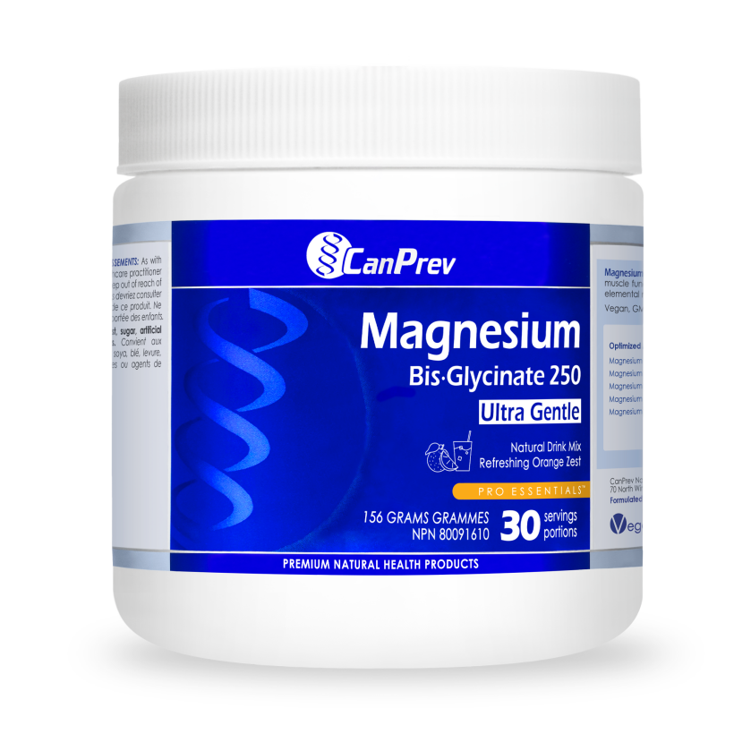Magnesium Bis-Glycinate Drink Mix 156g - Refreshing Orange Zest