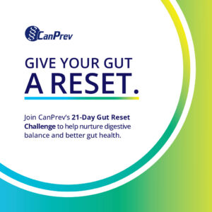 CanPrev's 21-Day Gut Reset Challenge Invitation