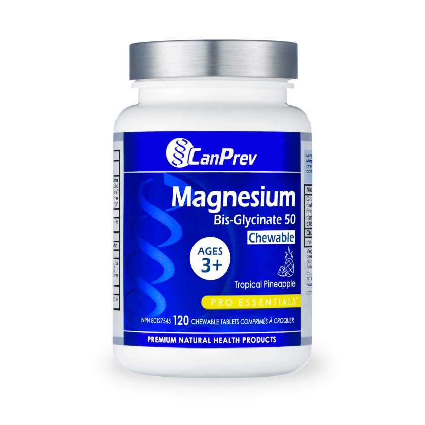 Magnesium Bis·Glycinate 50 Chewable – Tropical Pineapple