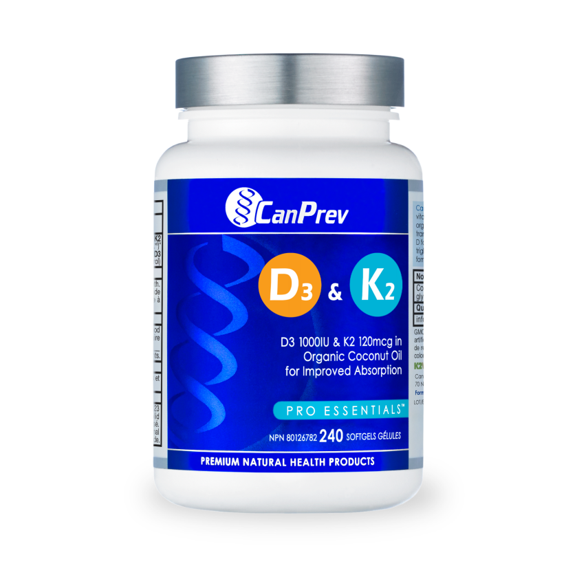 D3 & K2 – Organic Coconut Oil
