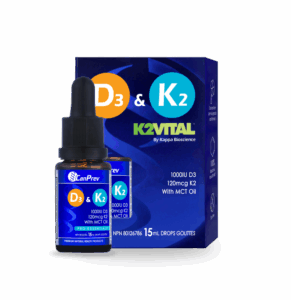 D3 & K2 Drops - MCT base